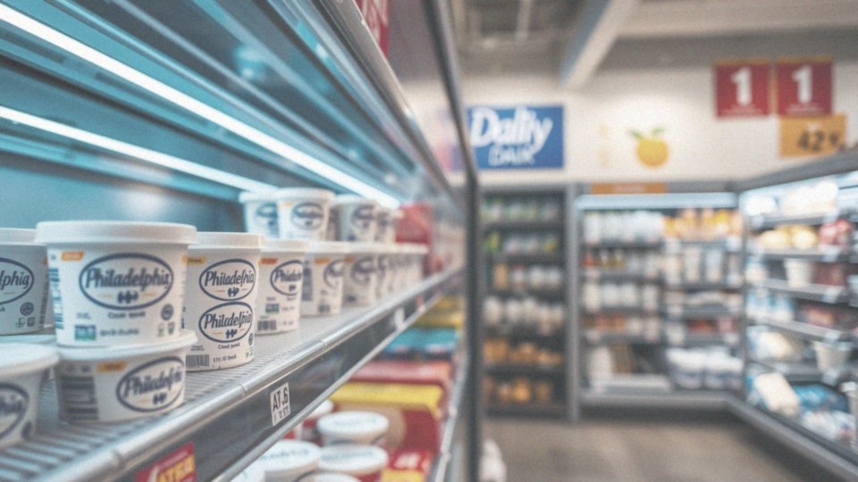 Jakie są aktualne ceny serka Philadelphia w Carrefour?