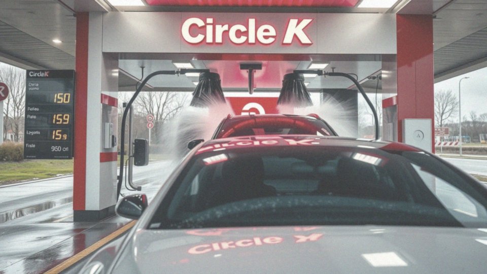 Jakie są koszty mycia samochodu w myjni Circle K?