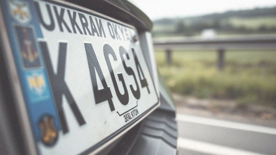 Jakie są oznaczenia literowe pojazdów z Ukrainy?