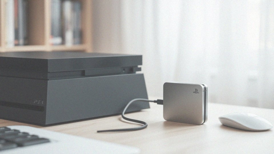 Jakie są wymagania dotyczące dysku zewnętrznego do PS4?