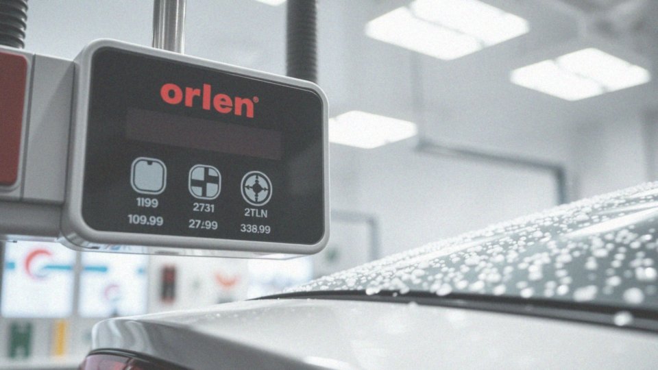 Jakie są ceny poszczególnych programów myjni na Orlenie?
