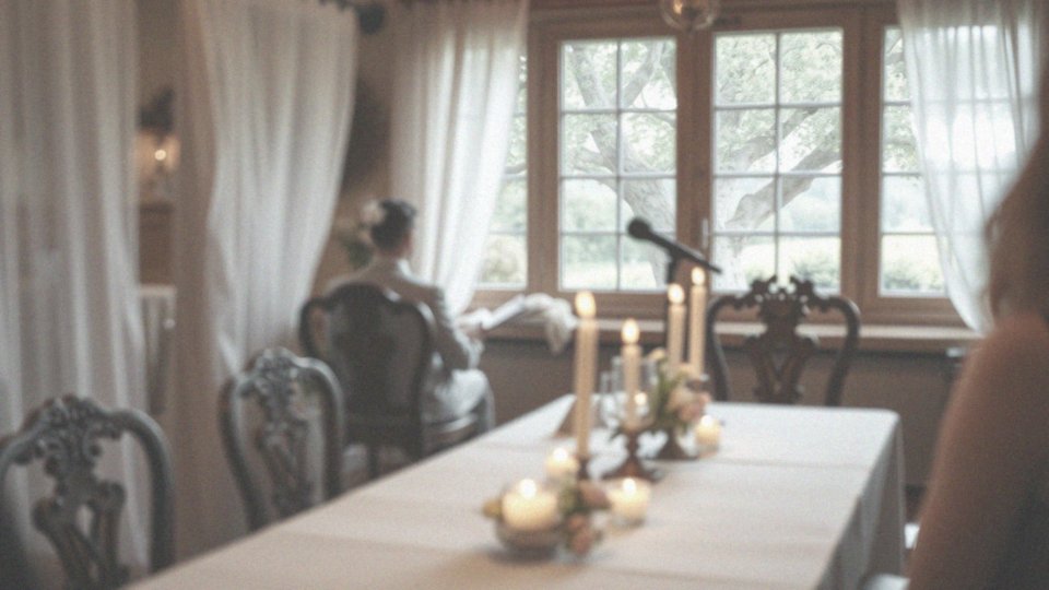 Jak mistrz ceremonii opowiada historię miłości pary?