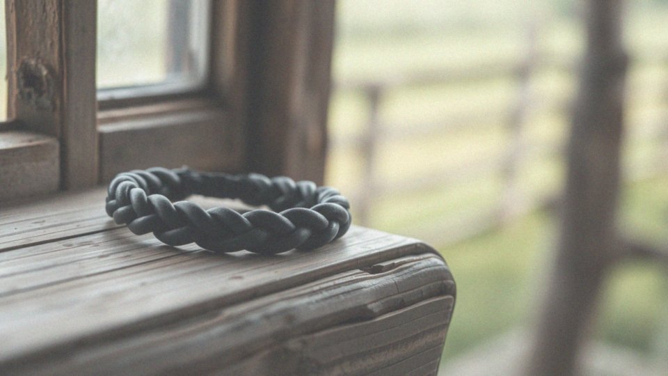 Jak czarna bransoletka symbolizuje siłę i ochronę?