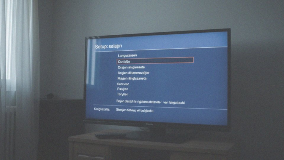 Jakie są standardowe komunikaty konfiguracyjne po zresetowaniu dekodera?