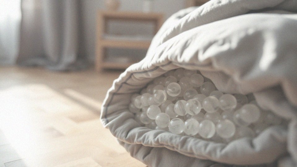 Czym są mikrokulki szklane użyte w kołdrze obciążeniowej?