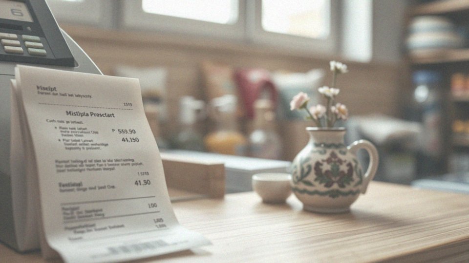 Zła forma płatności na paragonie – skutki i rozwiązania